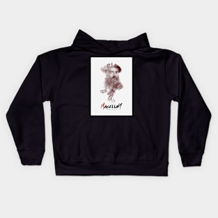 Smoke Black Kids Hoodie